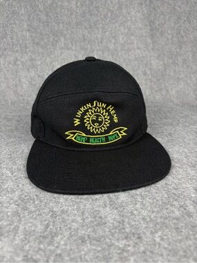 Vintage Winkin’ Sun Hemp Co Hemp Snapback Hat USA